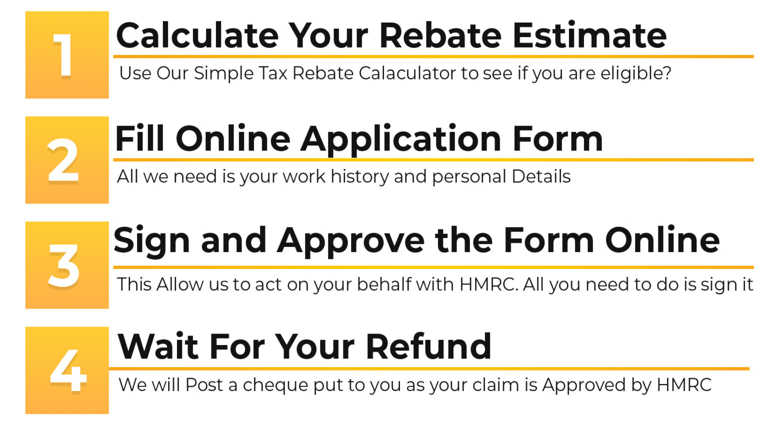 Get Your Tax Rebate Online